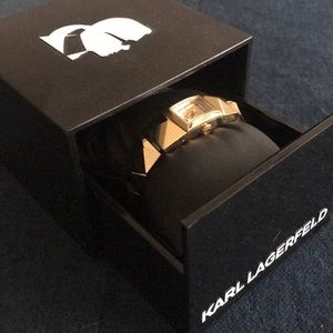 Karl Lagerfeld Perspective Mini Gold
